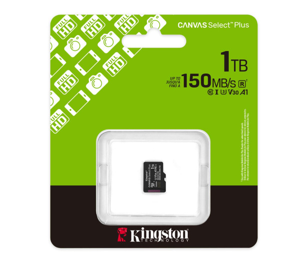Kingston 1TB microSDXC Canvas Select Plus Gen3 - 1347360 - zdjęcie 3